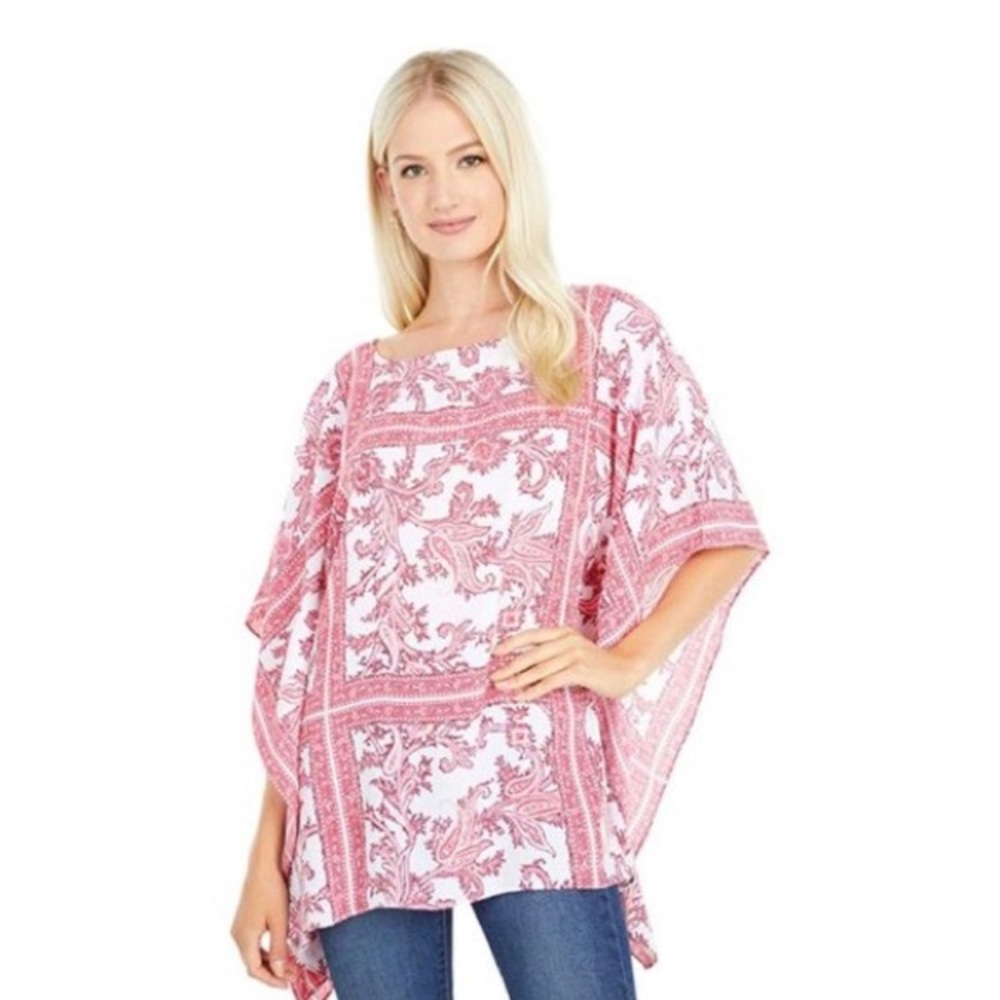 NWT. Michael Kors poncho style top S/M